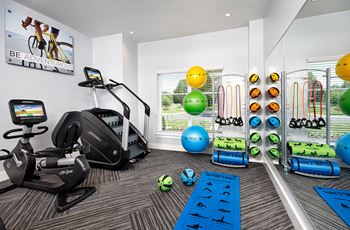 Cardio and strength training fitness center